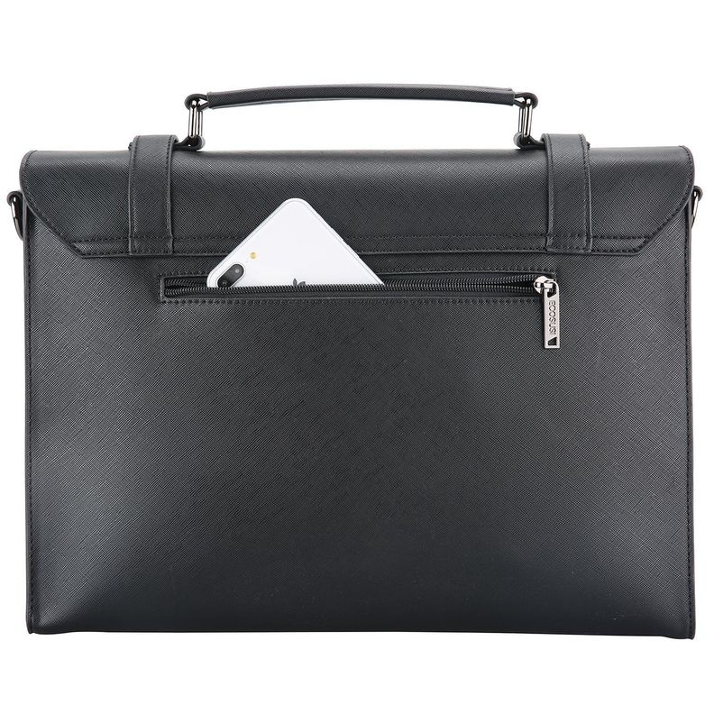 Ecosusi Bolso Maletín WORKS para laptop de hasta 15.6 '' - negro-1