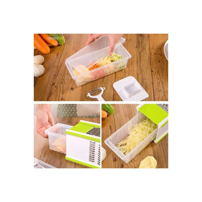 Rallador De Verduras Y Frutas Multiuso 5 En 1 - Puntostore-1
