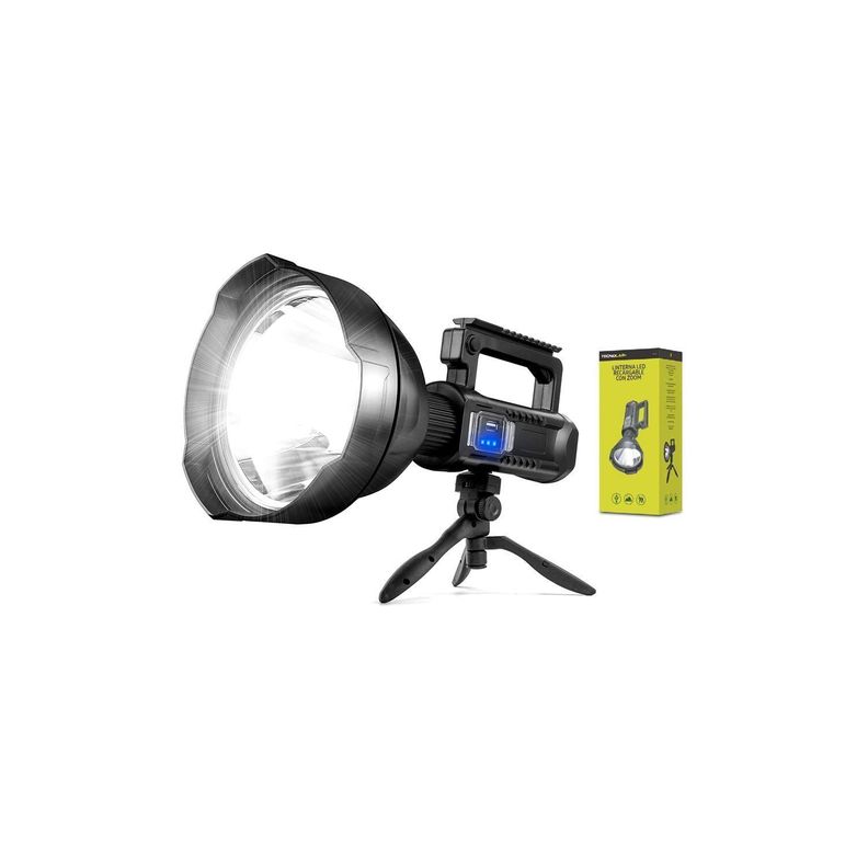 Foco Linterna Led Pedestal 1600l Recargable - Puntostore-3