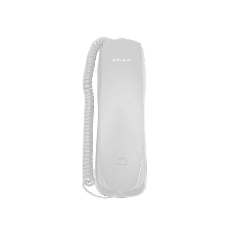 Telefono Fijo de Pared Tipo Gondola Blanco Dblue-1