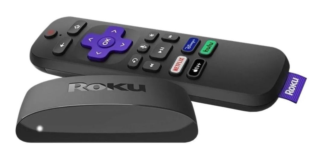 Roku Express 4K+ 3941 de voz 4K negro-1