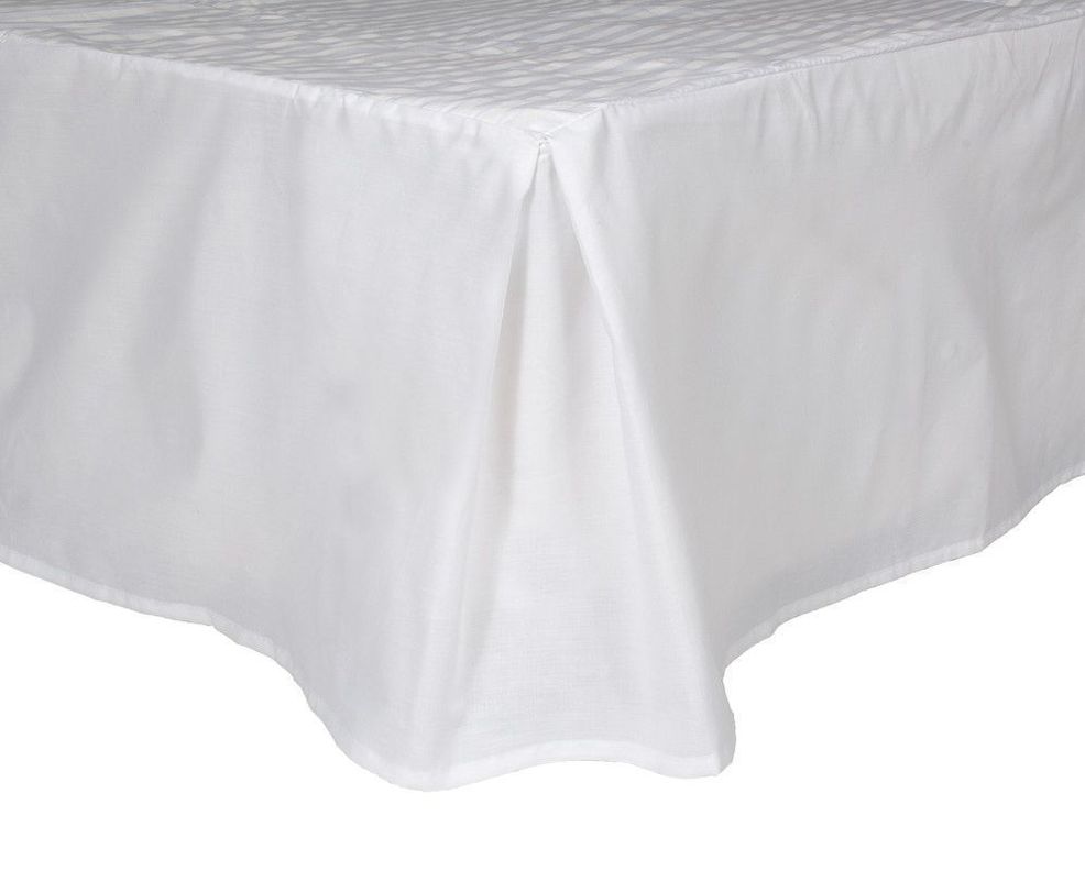 Faldon ArtHome - Super King - Blanco -144 Hilos