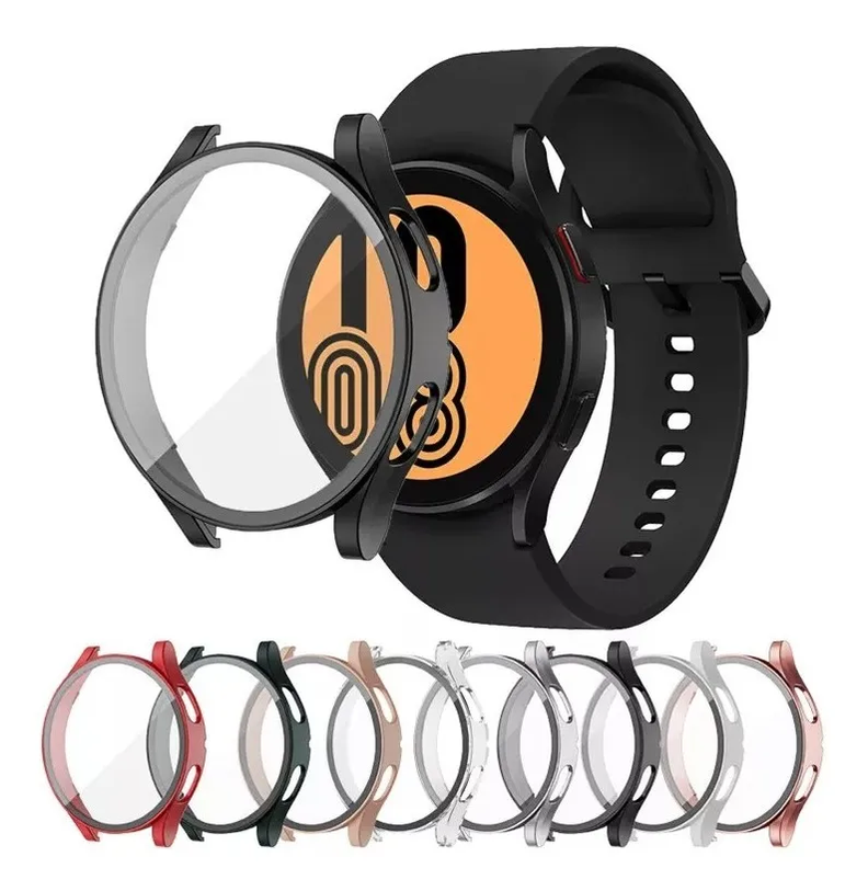 Protector Carcasa Para Samsung Watch 4 44mm Negro-0