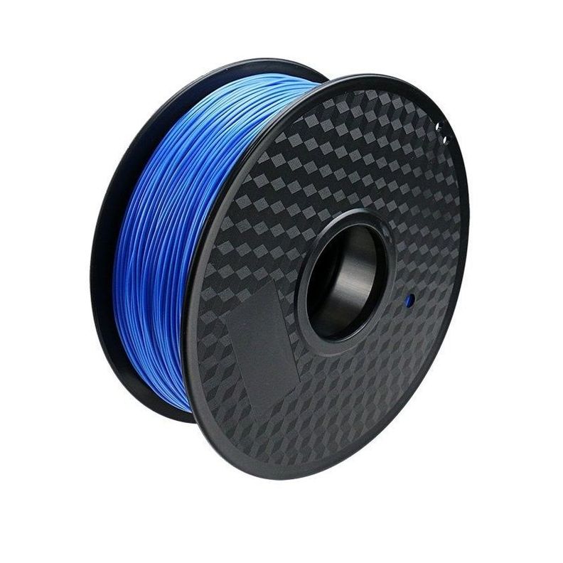 Rollo Filamento Impresora 3D 1 Kilo PLA 335mt 1,75 mm - azul-0
