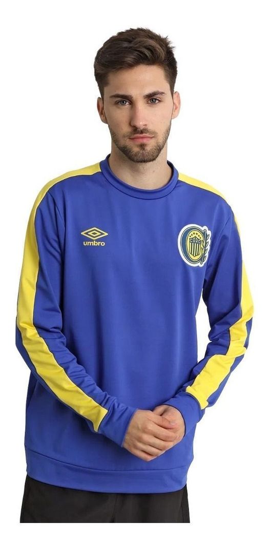      Polerón Rosario Central 2022/23 Entrenamiento Azul 2 Umbro-0