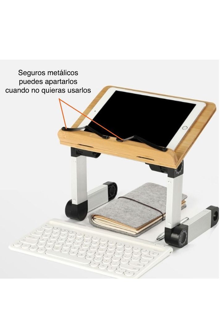 Mesa madera Notebook soporte libros lectura plegable NW-MA01-3