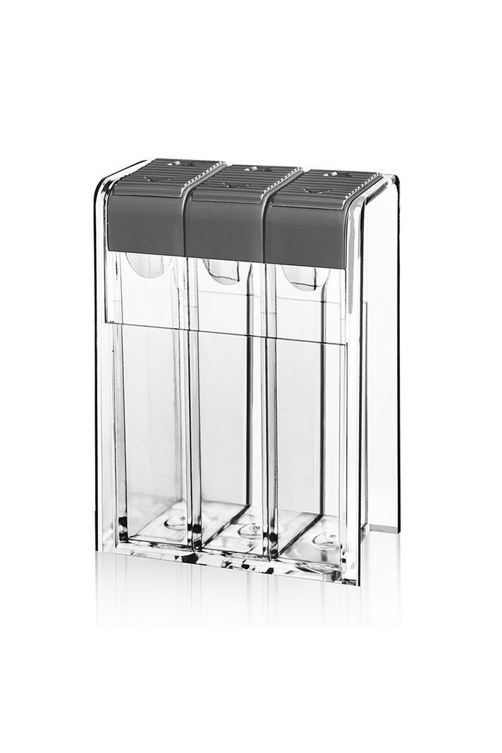 Set de 3 Piezas Especiero Gris-0