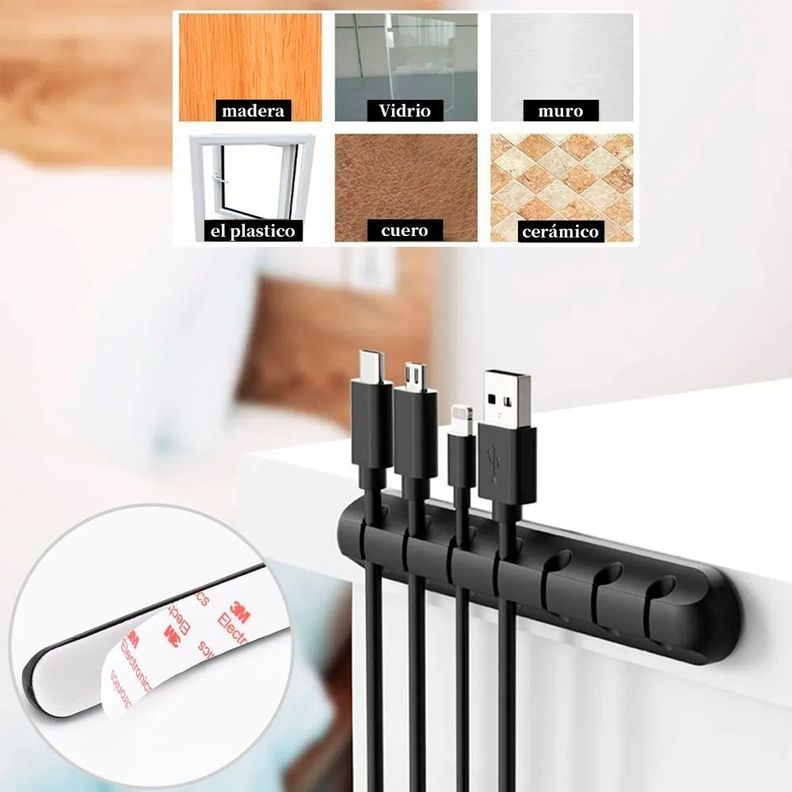 Organizador Cables 7 Ranuras Tl149 - Malik-4