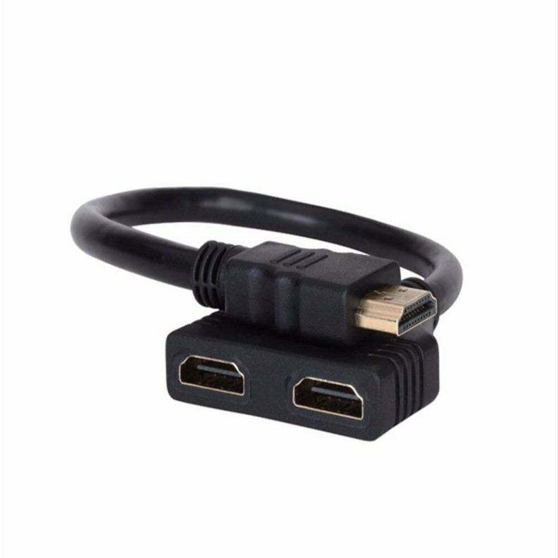 Adaptador HDMI a Dos Entradas HDMI Cable Video Tv-0