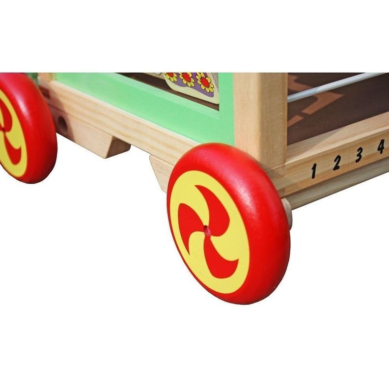Caminador y caja motricidad multifuncional didactica de madera-3