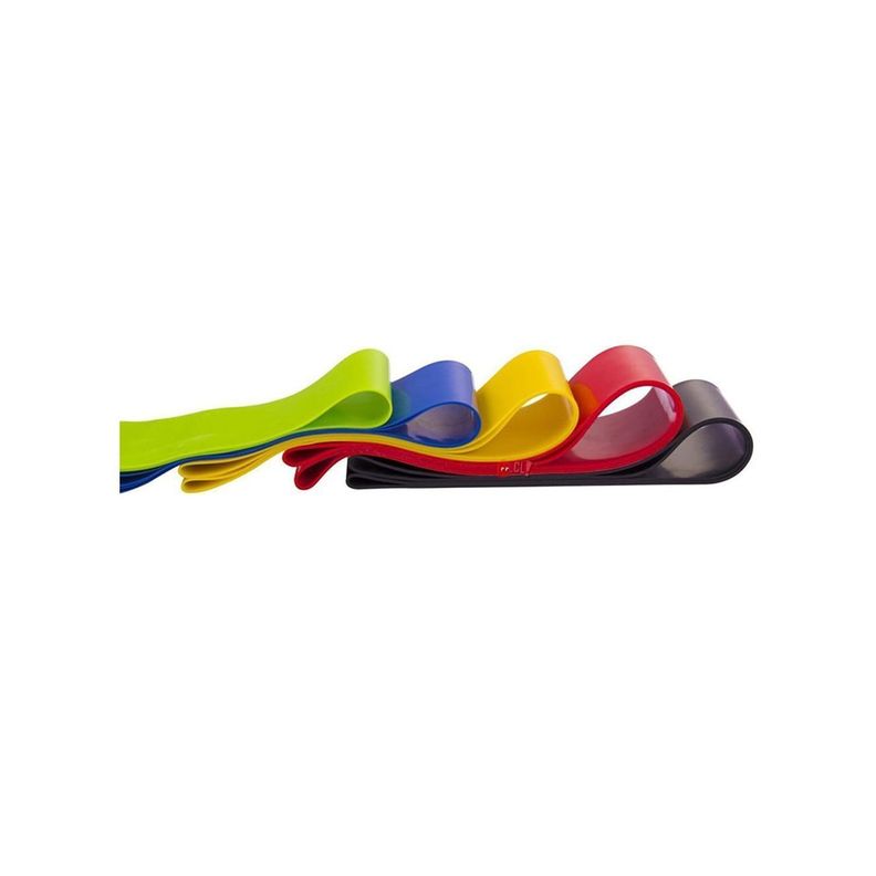 Pack 5 Bandas Elásticas Multicolores Para Entrenamiento - PuntoStore-2