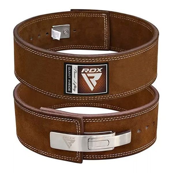 Cinturón De Levantamiento Rdx - Café - Wbl-4lb 2-4