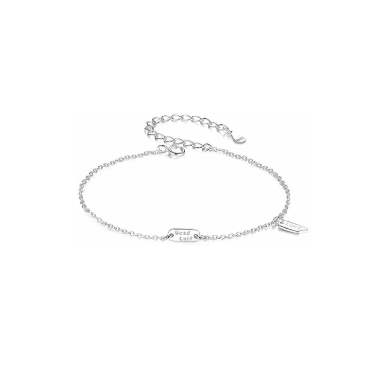 Pulsera "Good Luck" en Plata Fina 925 SILVER HEART-0
