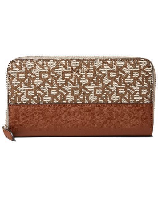 Billetera dkny Brown Y Urbana -0