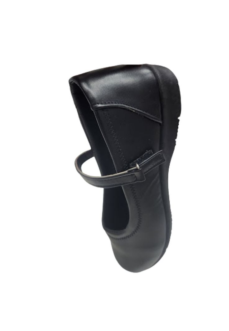 Zapato escolar Niña Negro Velcro-2