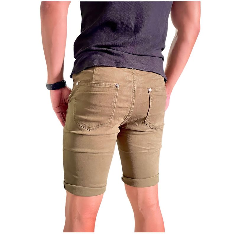 Short Jeans Ohio Man Hombre Verde-1