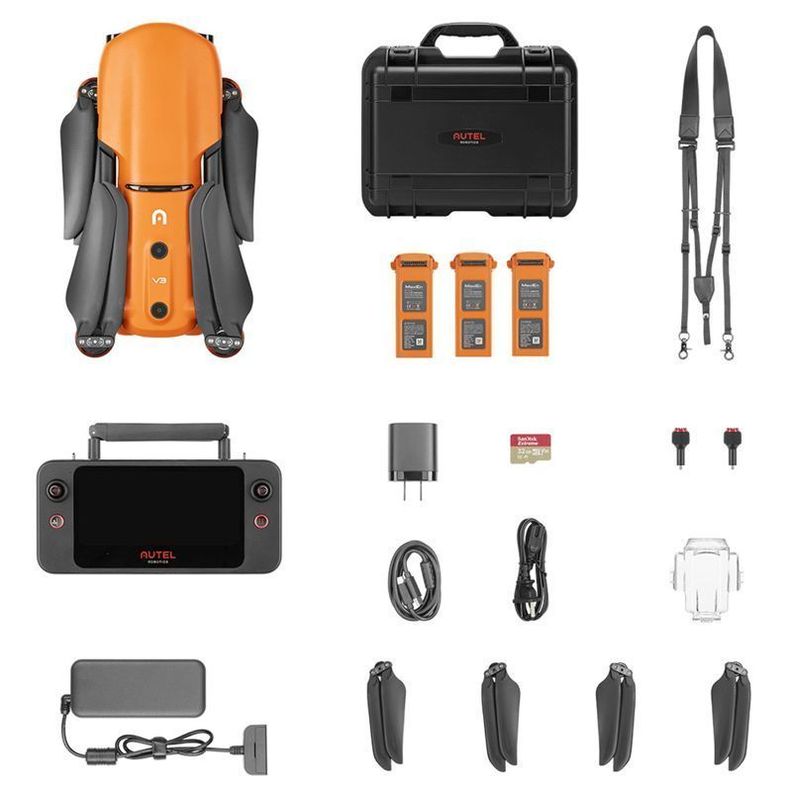 Autel Evo II Pro 6K PRO V3 Rugged Bundle Mas Bateria Extra-0
