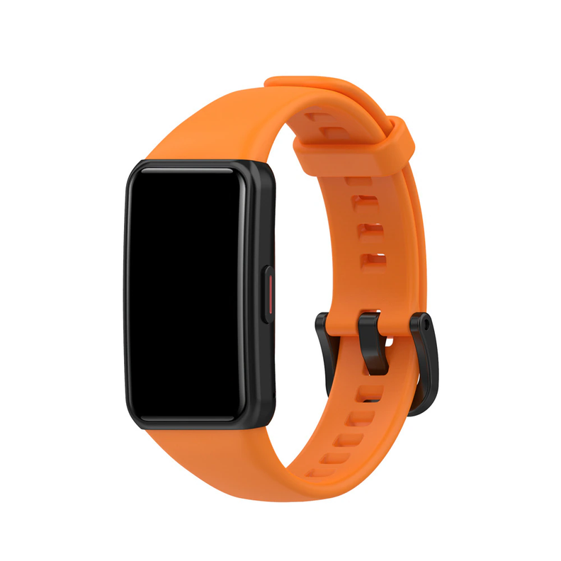 Correa Silicona Compatible Con Huawei Honor Band 6 / Pro / Naranja-0