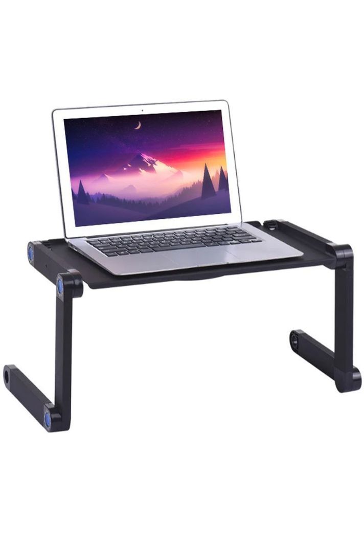 Mesa Notebook cama plegable con ventilador-1