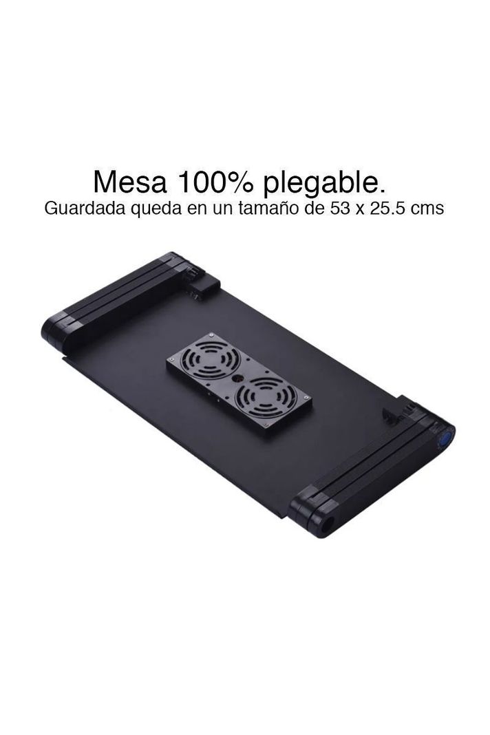 Mesa Notebook cama plegable con ventilador-2