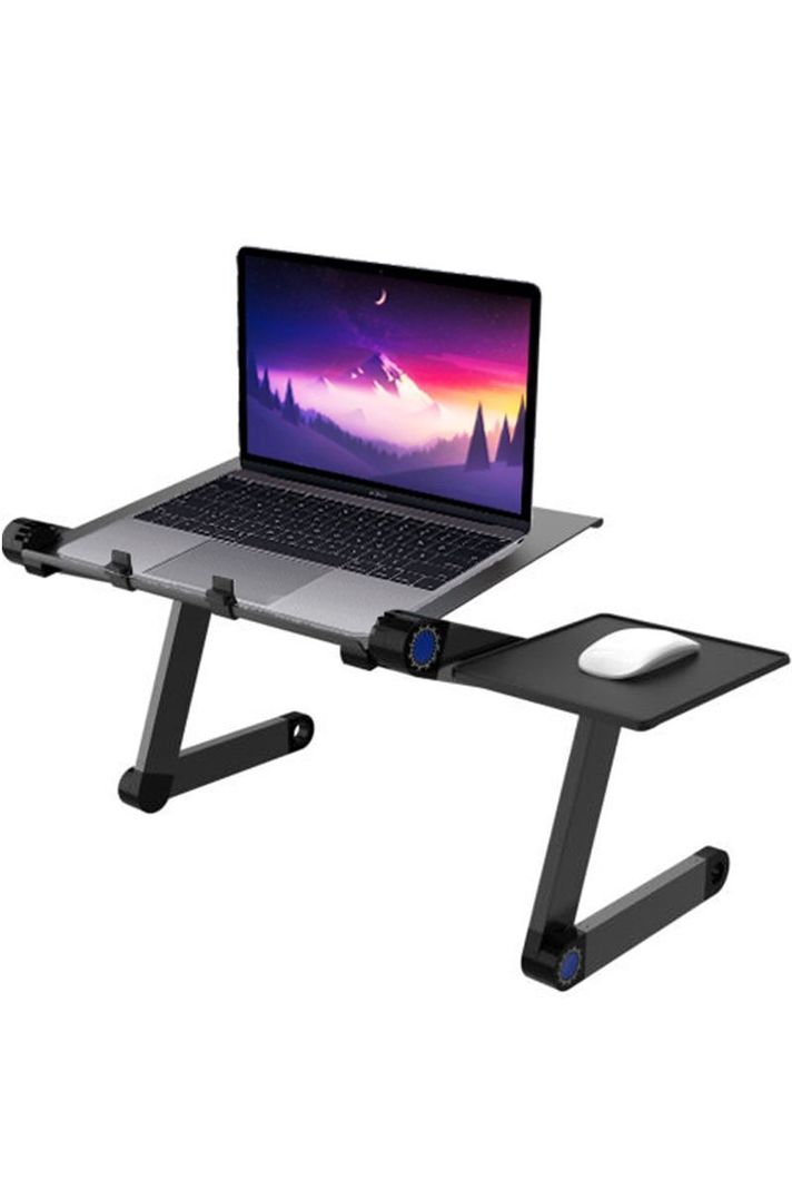 Mesa Notebook cama plegable con ventilador-0