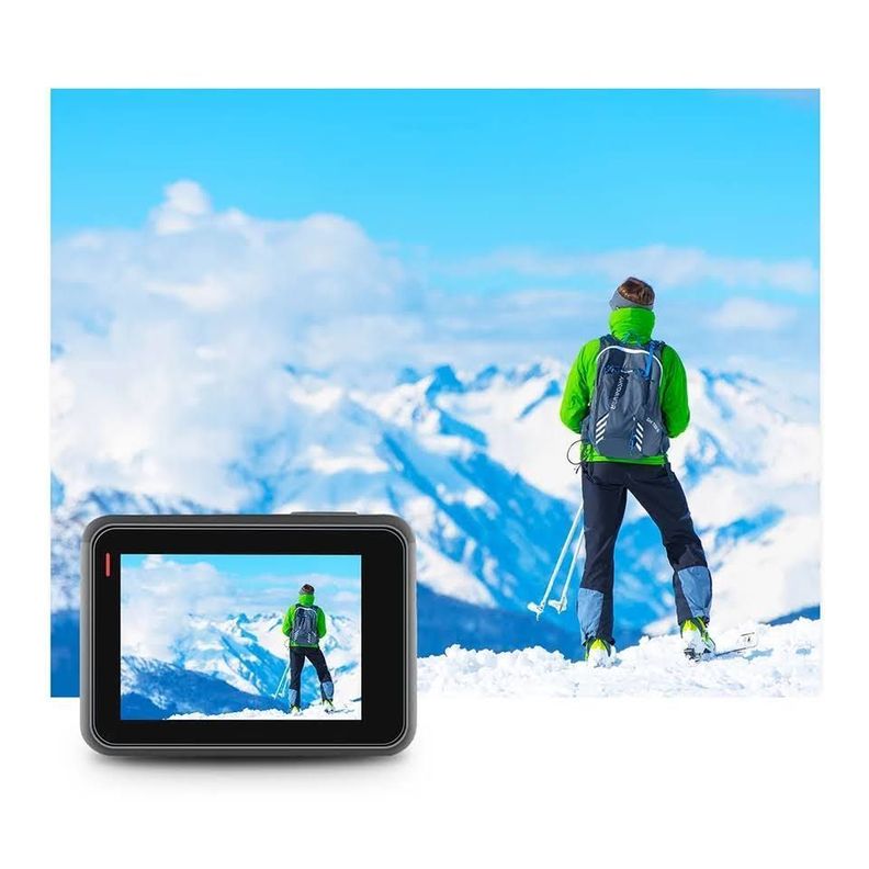 Set Lámina De Vidrio Templado Gopro Hero 5, 6, 7-1