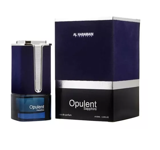 Perfume Opulent Sapphire Al Haramain 100 Ml Edp Transparente