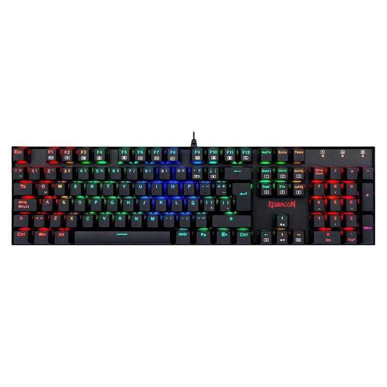 Teclado Gamer Redragon Mitra K551RGB MITRA BLACK-0