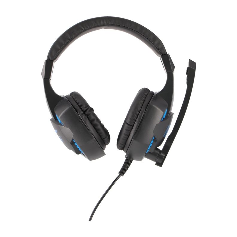 Audífono con Micrófono Gamer G4U, con luz azul USB -3