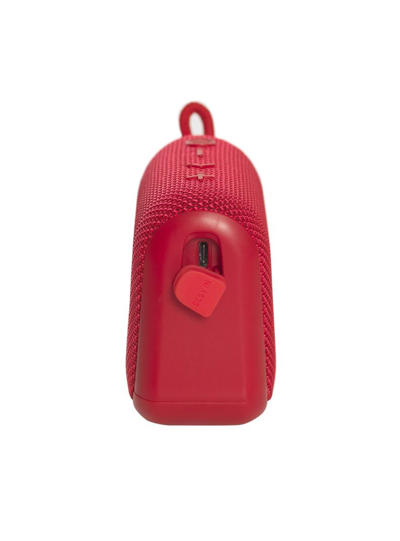 Parlante Portatil Aiwa Impermeable Roja Ipx6 Tws Radio Fm Aw-kf3R-3