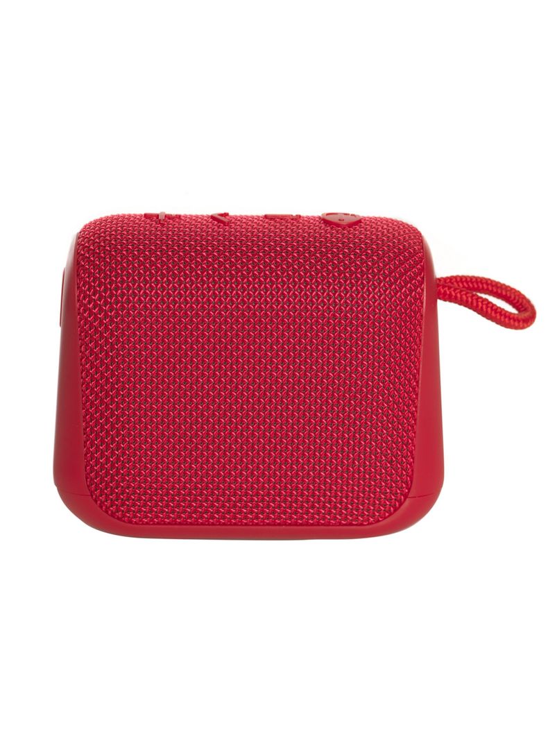 Parlante Portatil Aiwa Impermeable Roja Ipx6 Tws Radio Fm Aw-kf3R-0