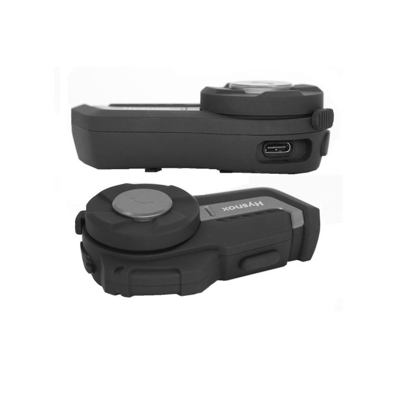 Intercomunicador y manos libre Bluetooth para Moto Hysnox HY-1001 800m-7