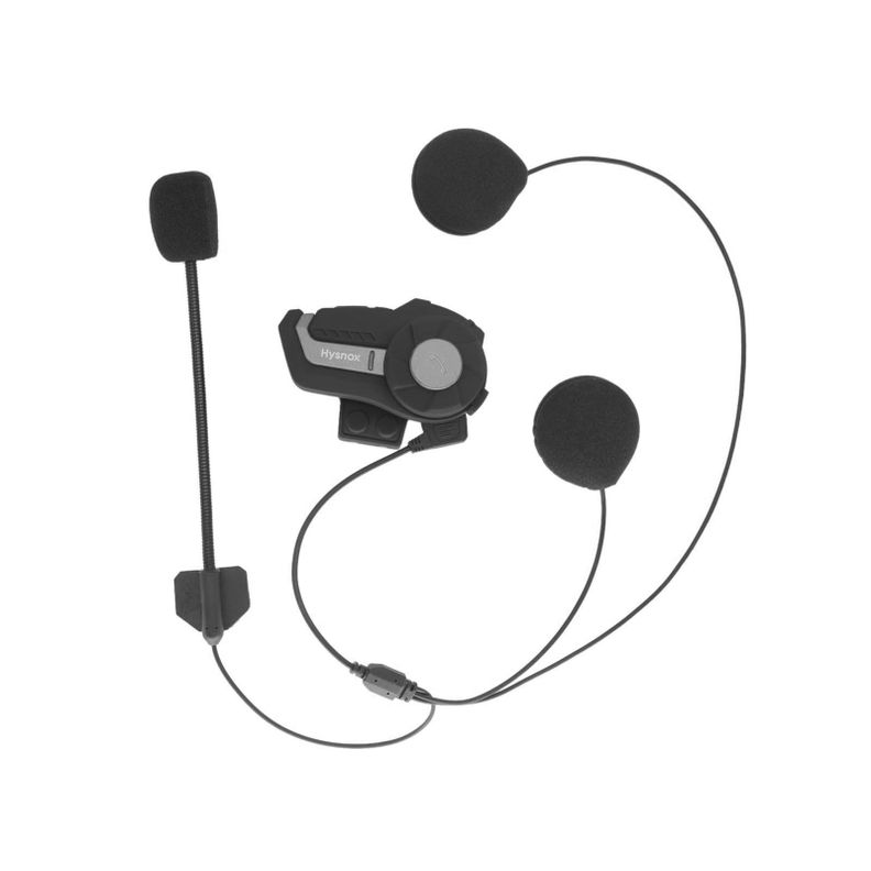 Intercomunicador y manos libre Bluetooth para Moto Hysnox HY-1001 800m-4