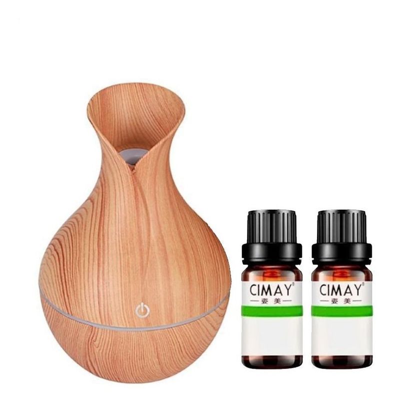 Humidificador Difusor Aroma Jarron + 2 Esencias-0