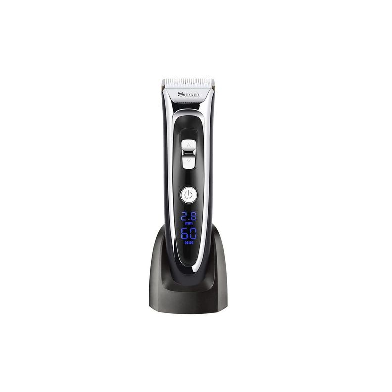 Cortadora de Pelo Profesional 6 Peines Pantalla Led -0