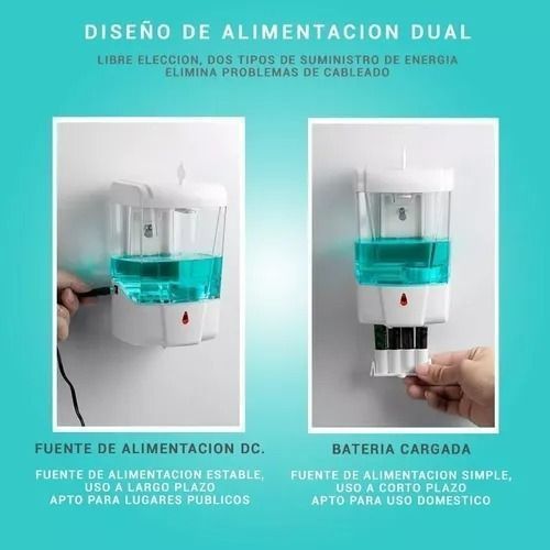 Dispensador Eléctrico Sin Contacto De Jabón O Alcohol Gel-5