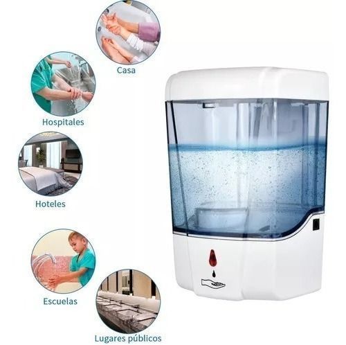 Dispensador Eléctrico Sin Contacto De Jabón O Alcohol Gel-2
