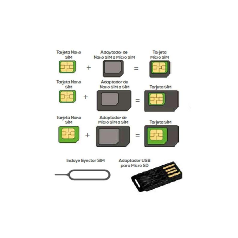 Adaptador Para Tarjeta SIM De Telefono Celular Dblue-1