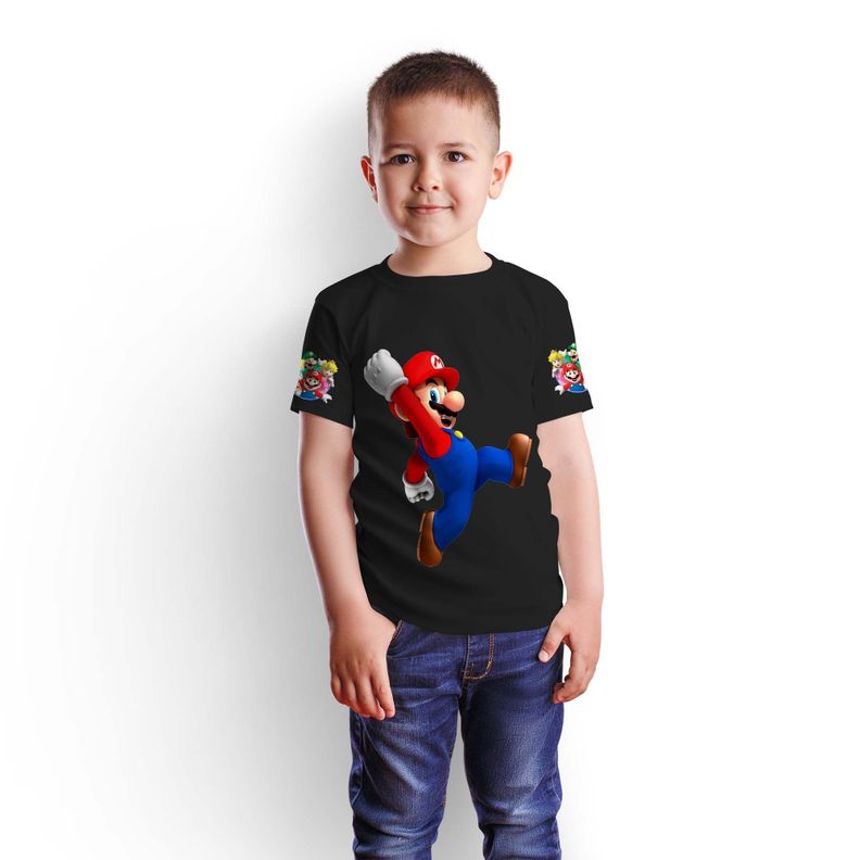 Polera Super Mario Bros D3-0