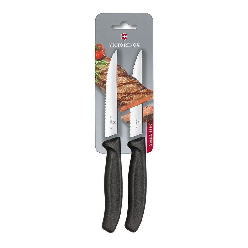 Cuchillo Swiss Classic Negro 12 cm Victorinox-0