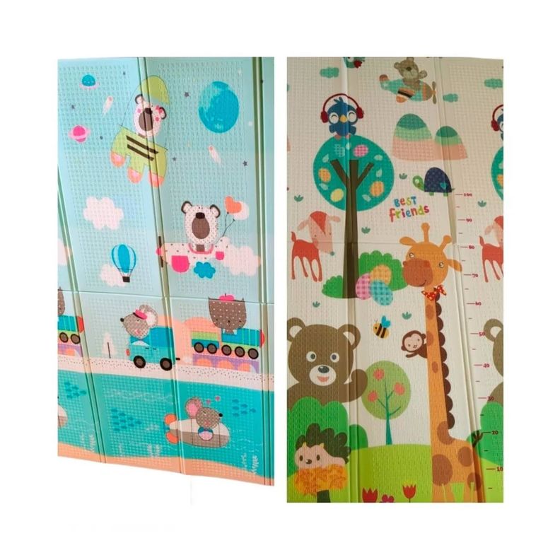 Alfombra Antigolpes Para Bebe Con Bolso 180x200x1c-0