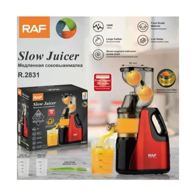 Extractor Exprimidor Frutas Y Verduras Juguera Raf-4