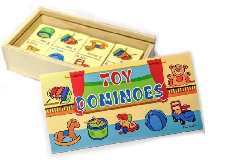 Domino De Madera Animales Jungla-0