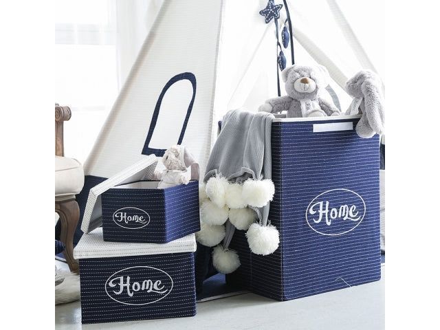 Set Cajas Navy Home Grande, Mediana, Pequeña-0