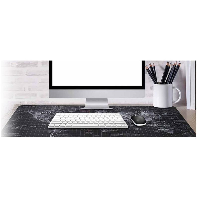 Mousepad Diseño Mapa Mundo XL 40x90cms Dblue-1