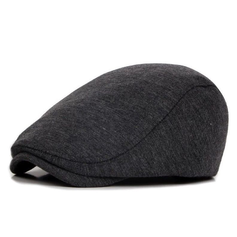 Gorro Estilo Boina 100% Algodón, Boina Estilo Moda Casual-1