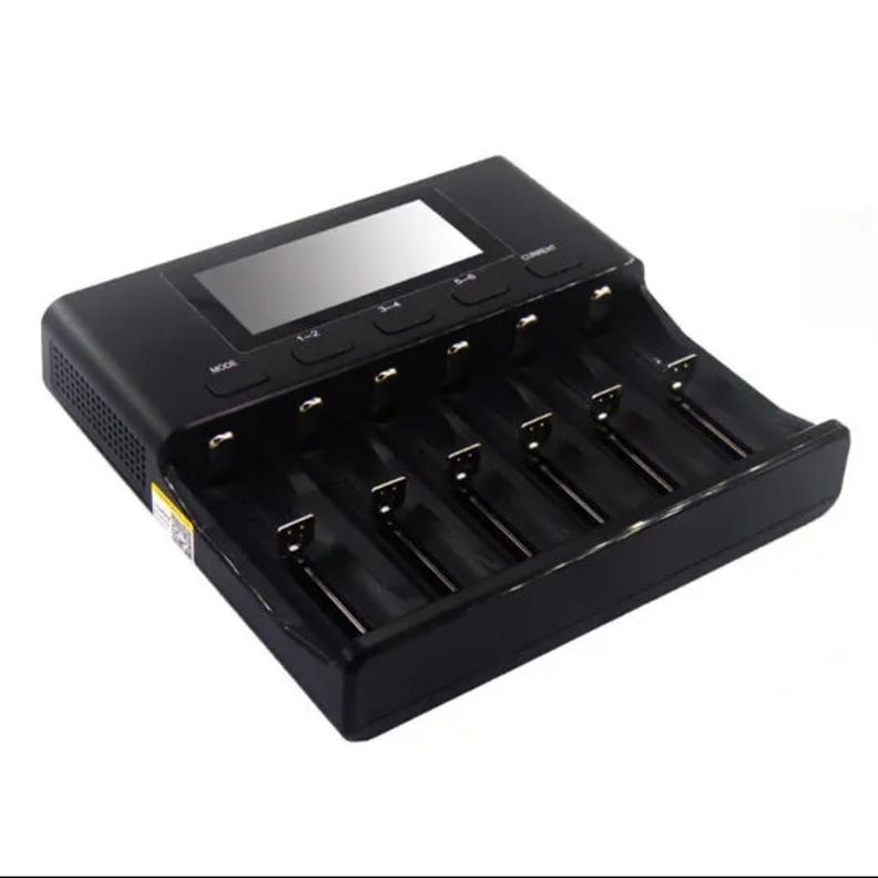 Cargador de Pilas Con Pantalla Digital Tecnolab-0