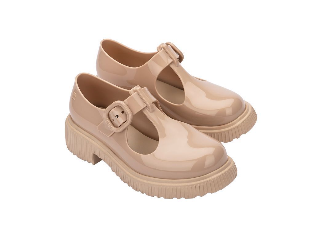 Ballerina Inf Jackie Beige Glitter Mini Melissa-3