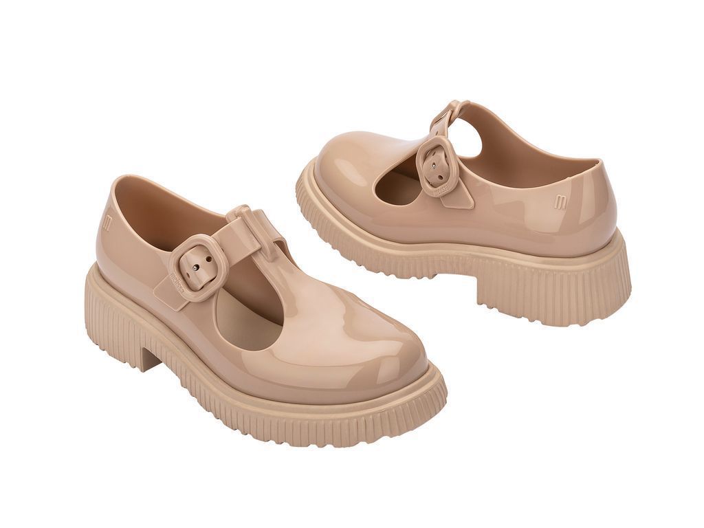 Ballerina Inf Jackie Beige Glitter Mini Melissa-1