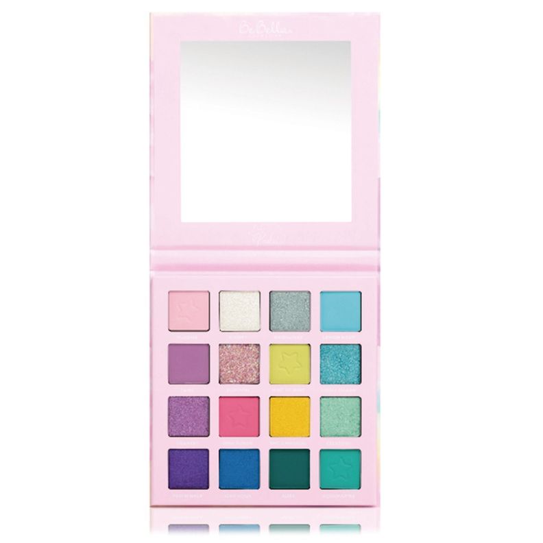 Pack Paleta De Sombras "Life In Pastel" BeBella Cosmetics + Set 12 Brochas Holo Fun y Estuche Beauty Creations-1